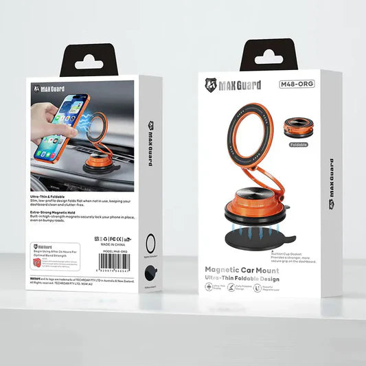 Maxguard Ultra-thin Foldable Magnetic Car Holder M48