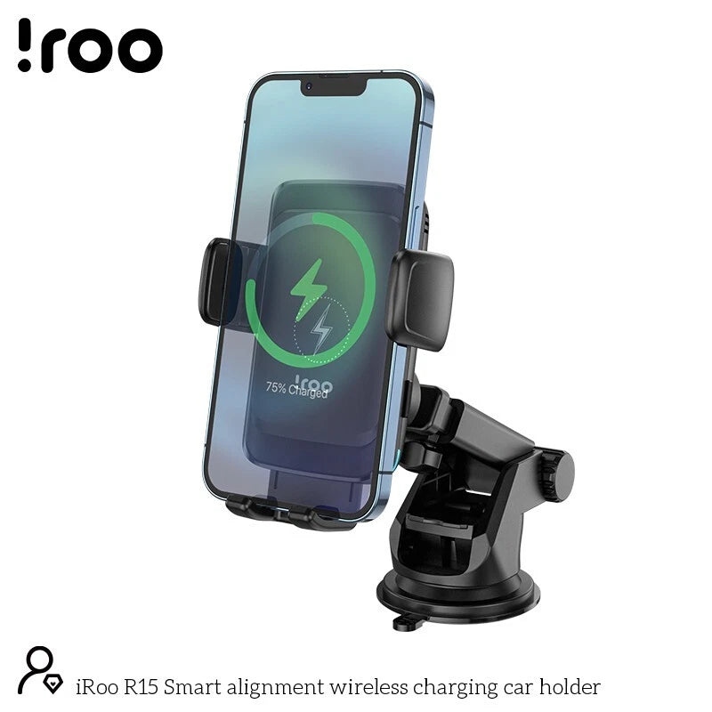 iRoo R15 | Fast 15W Smart Alignment Wireless Charging